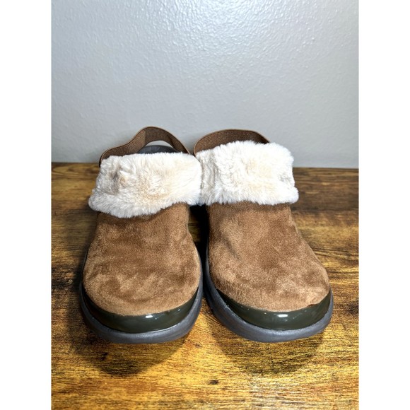 BZees Kismet Faux Fur Slip On Comfort Mules Shoes Women US Size 7.5M - Picture 7 of 13